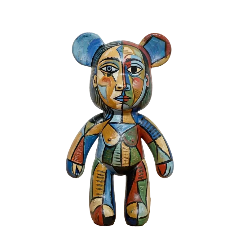 nanabeeldjes.nl_bear_in_PABLO_PICASSO_style